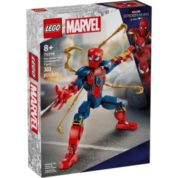 Imagem de Lego Marvel Figura Homem-Aranha de Ferro 303 Peças 76298