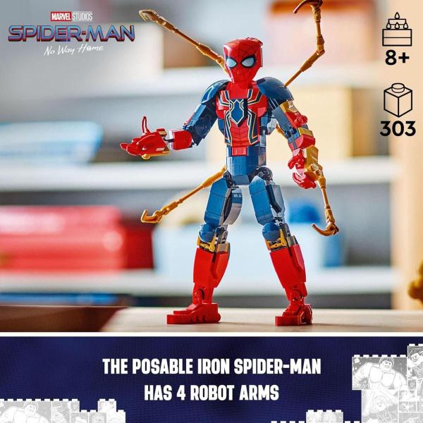 Imagem de Lego marvel homem aranha de ferro 76298