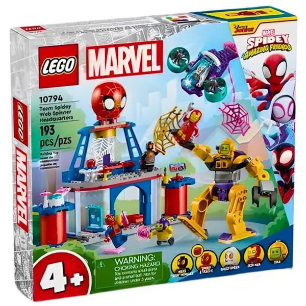 Imagem de Lego Marvel Quartel-General Dos Lançadores De Teias 10794