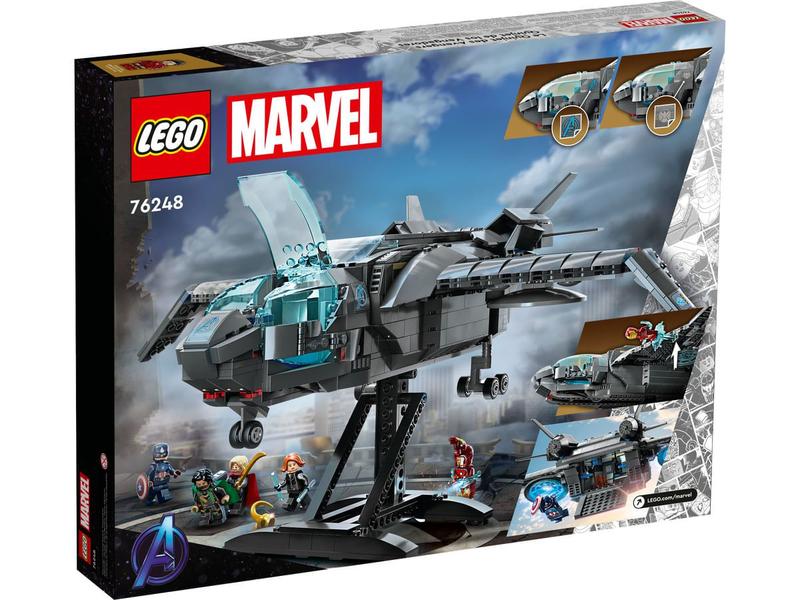 Imagem de LEGO Marvel - Quinjet dos Vingadores - The Infinity Saga - 795 Peças - 76248