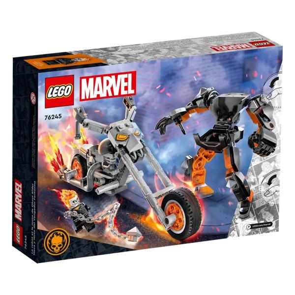 Imagem de Lego Marvel - Robô Motoqueiro Fantasma E Motocicleta - 76245