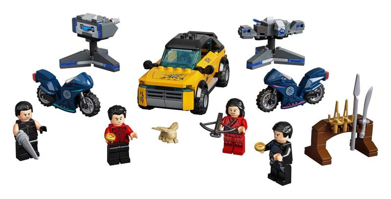 Imagem de LEGO Marvel Shang-Chi Escape from The Ten Rings 76176 Building Kit (321 Peças)