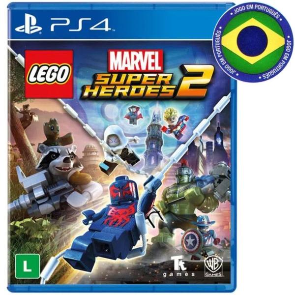 Imagem de Lego Marvel Super Heroes 2 PS4 Mídia Física Dublado em Português