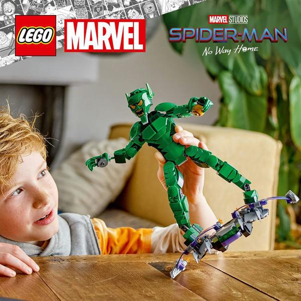 Imagem de LEGO Marvel Super Heroes Figura do Duende Verde 471 Peças - 76284