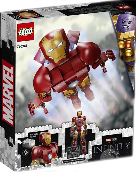 Imagem de LEGO Marvel - The Infinity Saga - Figura do Homem de Ferro - 76206