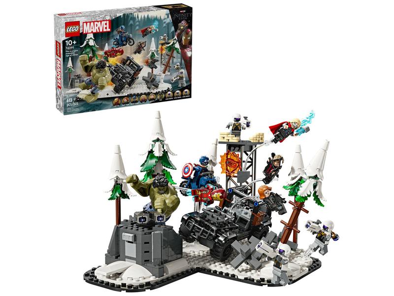 LEGO Marvel Vingadores Unidos: Era de Ultron - 76291 613 Peças Imagem de LEGO Marvel Vingadores Unidos: Era de Ultron