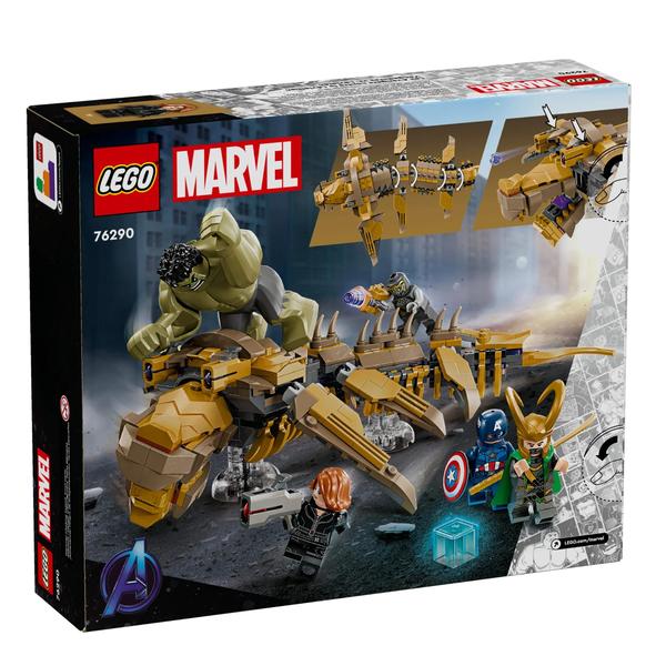 Imagem de Lego Marvel Vingadores Vs. Leviatã Com 347 Peças  76290