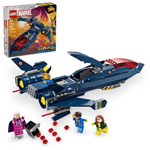 Imagem de LEGO Marvel X-Men X-Jet Toy Plane Model Building Kit, 76281