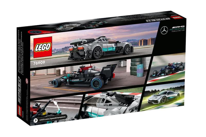 Imagem de Lego Mercedes-AMG F1 W12 e Mercedes AMG Project One - 76909