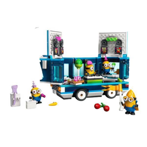 Imagem de LEGO Meu Malvado Favorito 4 Minions Ônibus de Festa 379Pçs7+
