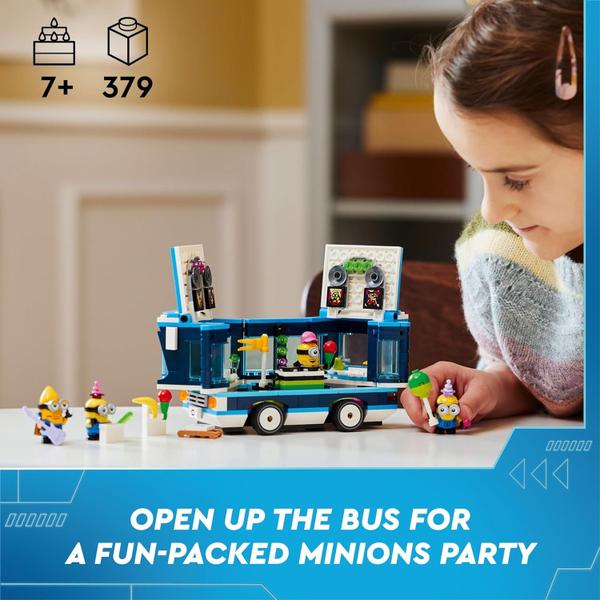 Imagem de LEGO Meu Malvado Favorito 4 - Ônibus de festa musical dos Minions 75581