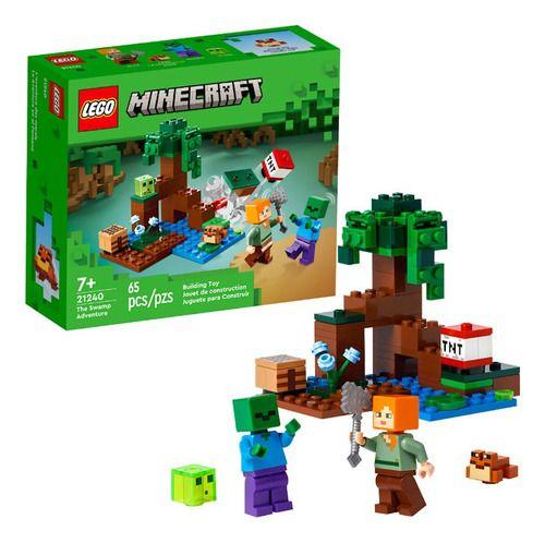 Imagem de Lego Minecraft 21240 A Aventura No Pantano 65 Peças