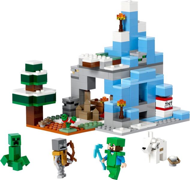 Imagem de Lego Minecraft 21243 Os Picos Gelados