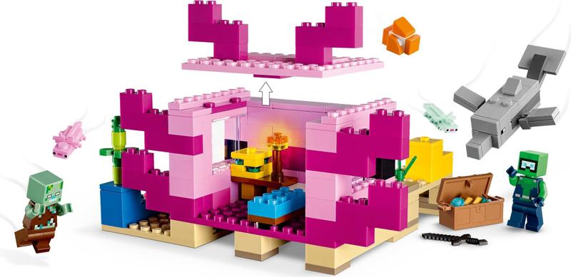 Imagem de Lego Minecraft 21247 A Casa do Axolotl