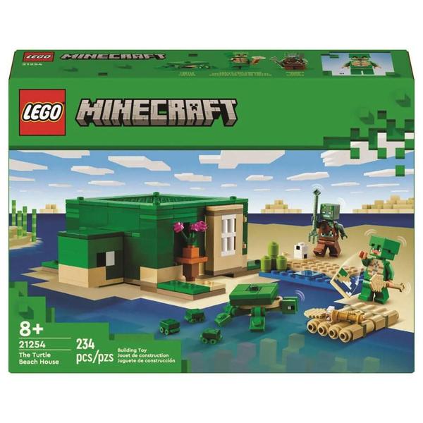 Imagem de Lego Minecraft 21254 A Casa Tartaruga de Praia 234 Peças