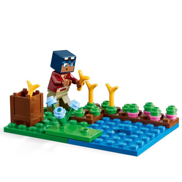 Imagem de Lego Minecraft 21256 A Casa do Sapo Brinquedo com 400 Peças
