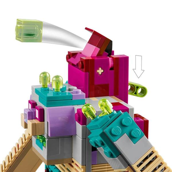 Lego minecraft 21257 o confronto do devorador Imagem de Lego minecraft 21257 o confronto do devorador