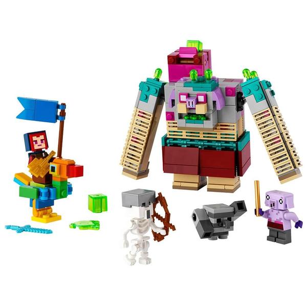 Lego minecraft 21257 o confronto do devorador Imagem de Lego minecraft 21257 o confronto do devorador