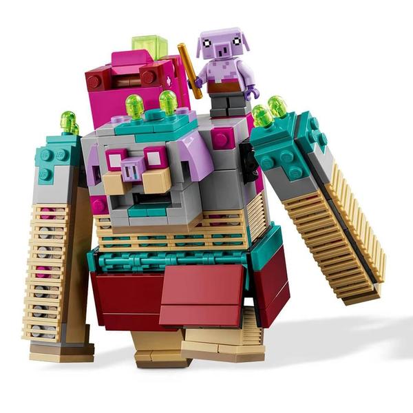 Lego minecraft 21257 o confronto do devorador Imagem de Lego minecraft 21257 o confronto do devorador