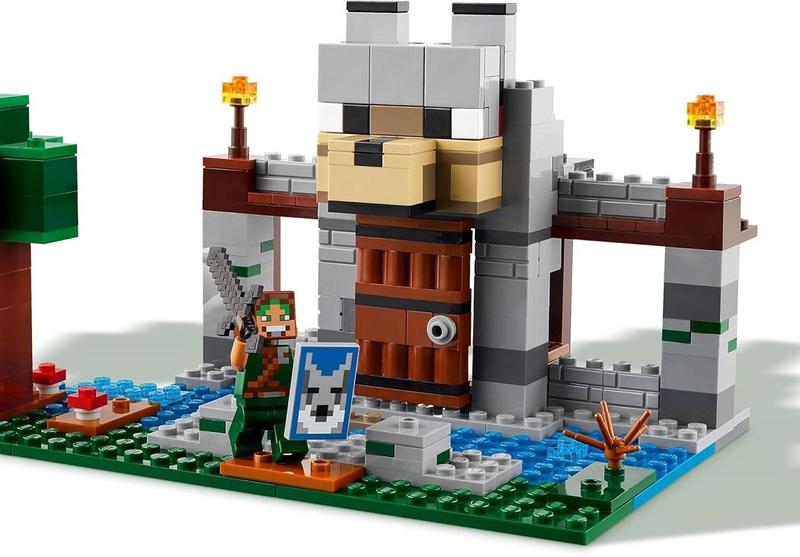 Imagem de Lego Minecraft 21261 A Fortaleza dos Lobos (312 peças)