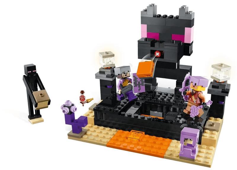 Imagem de LEGO Minecraft - A Arena do End - 252 Peças - 21242 - Conjunto blocos de montar