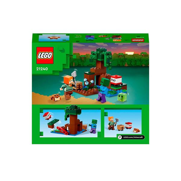 Imagem de Lego Minecraft A Aventura no Pântano 21240 - 65 Peças