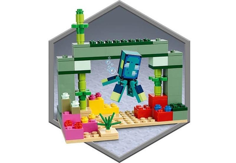 Imagem de Lego Minecraft A Batalha Dos Guardiões 255 Peças - 21180