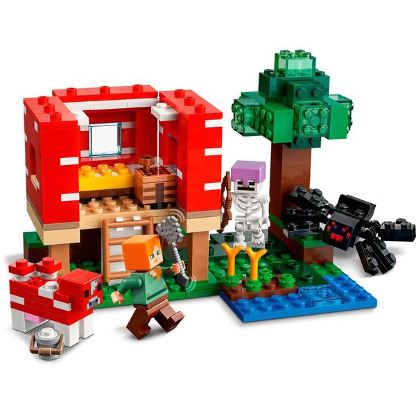 Imagem de Lego Minecraft A Casa Cogumelo 21179 272pcs