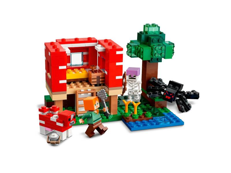 Imagem de LEGO Minecraft - A Casa Cogumelo - 21179