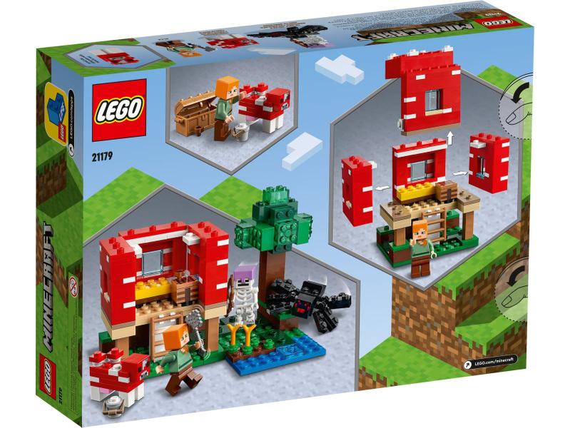 Imagem de LEGO Minecraft - A Casa Cogumelo - 272 Peças - 21179