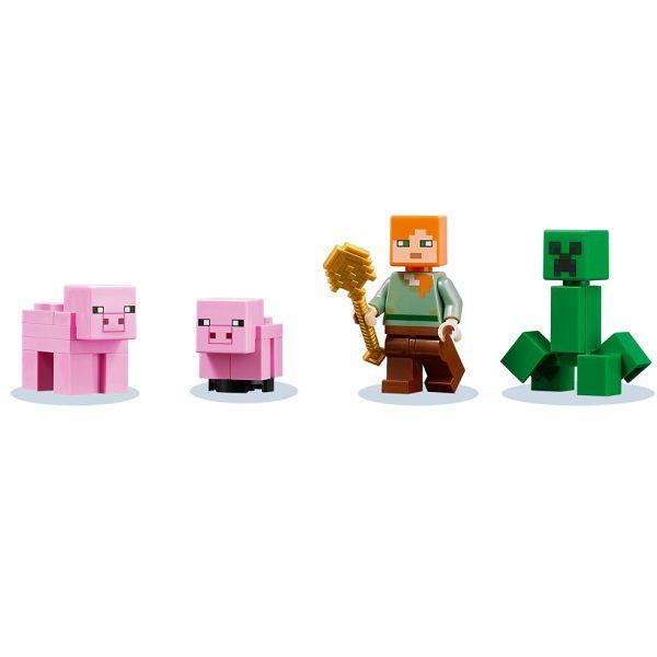 Imagem de Lego Minecraft a Casa do Porco 21170