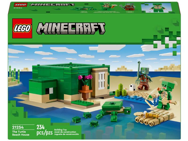 Imagem de LEGO Minecraft A Casa Tartaruga de Praia