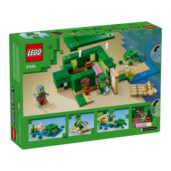 Imagem de Lego Minecraft - A Casa Tartaruga de Praia - 234 Peças - Lego