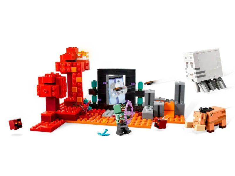 Imagem de LEGO Minecraft - A Emboscada no Portal do Nether - 352 Peças - 21255