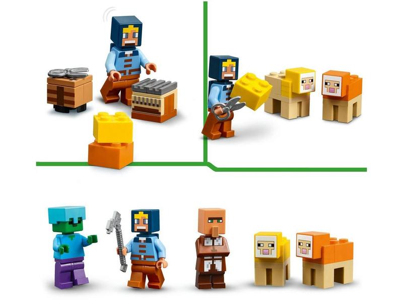 Lego Minecraft A Fazenda do Moinho de Vento 21262 Imagem de Lego Minecraft A Fazenda do Moinho de Vento 21262