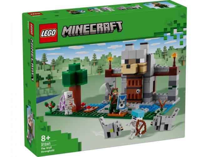 Imagem de Lego minecraft a fortaleza do lobo 312 peças - 21261