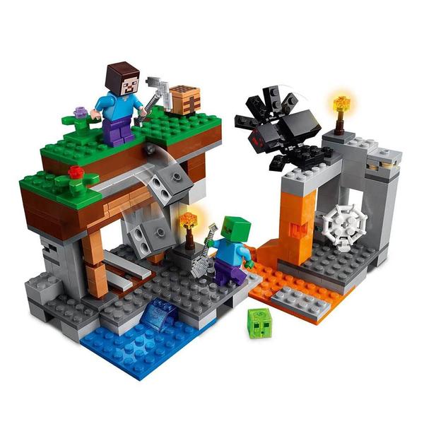 LEGO Minecraft - A Mina Abandonada - 248 Peças - 21166 Imagem de LEGO Minecraft - A Mina Abandonada - 248 Peças - 21166