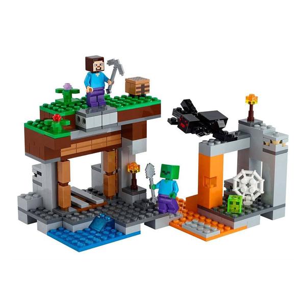 LEGO Minecraft - A Mina Abandonada - 248 Peças - 21166 Imagem de LEGO Minecraft - A Mina Abandonada - 248 Peças - 21166
