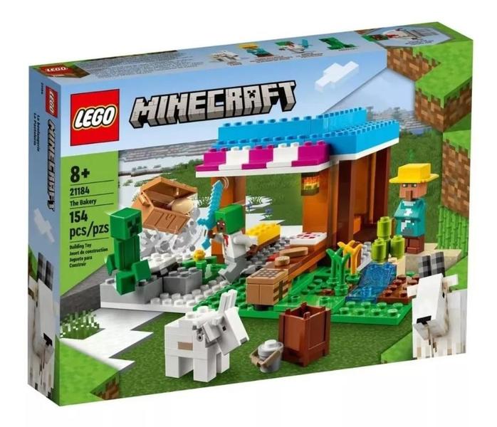 Imagem de Lego Minecraft A Padaria Com Creeper E Cabra 154 Pçs - 21184