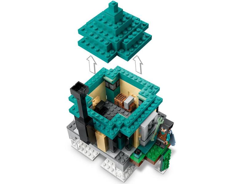 Imagem de Lego Minecraft A Torre Aérea 565 Peças - LEGO 21173