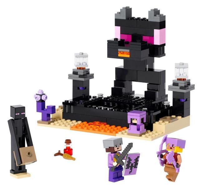 Imagem de Lego Minecraft Arena do End - 21242, Guerreiro e Arqueiro