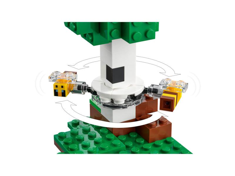 Imagem de LEGO Minecraft - Casa de Campo Abelha - 254 Peças - 21241 - Conjunto blocos de montar