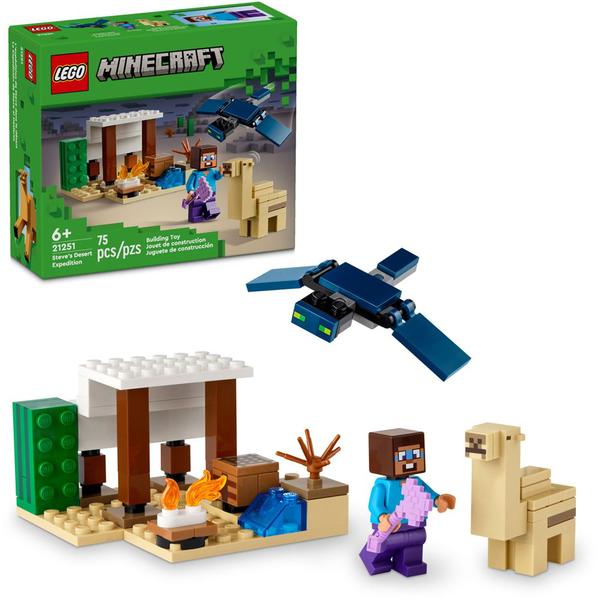 Imagem de Lego Minecraft Expedição do Steve no Deserto 21251 75pcs