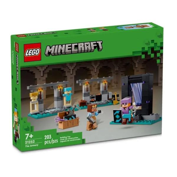 Imagem de Lego Minecraft O Arsenal 203 Peças 21252