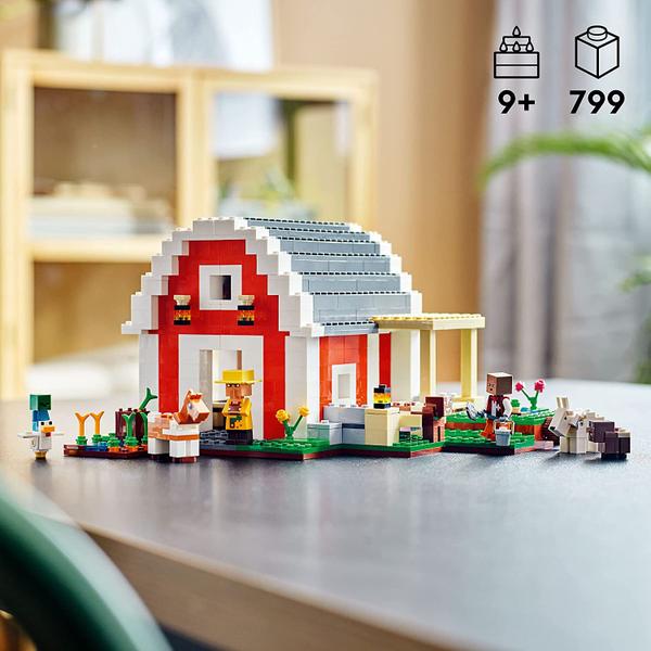 Imagem de LEGO Minecraft - O Celeiro Vermelho 21187