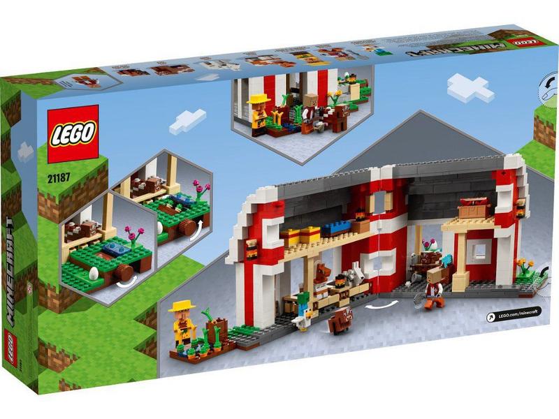 Imagem de Lego Minecraft - O Celeiro Vermelho 21187