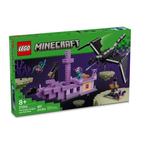 Imagem de Lego Minecraft O Dragão Ender e o Navio Final 21264