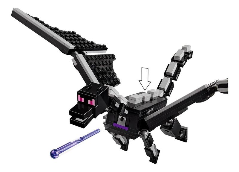 Imagem de Lego Minecraft - O Dragão Ender E O Navio Final 21264