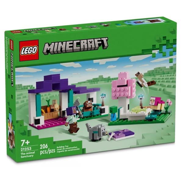 LEGO Minecraft - O Santuário Animal - 206 Peças - 21253 Imagem de LEGO Minecraft - O Santuário Animal - 206 Peças - 21253