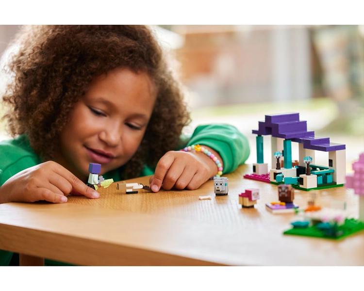 LEGO Minecraft - O Santuário Animal - 206 Peças - 21253 Imagem de LEGO Minecraft - O Santuário Animal - 206 Peças - 21253